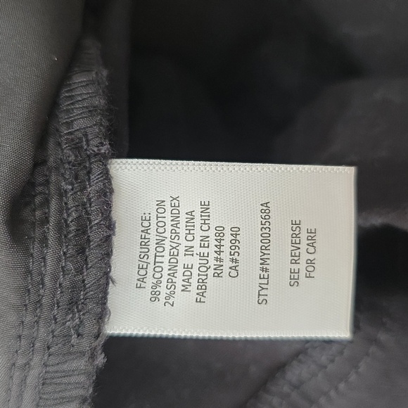 NWT Tinseltown Jumpsuit Overalls Denim Button Up Black Size Large - Picture 8 of 8